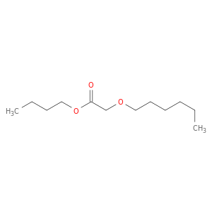 Acetic acid, (hexyloxy)-, butyl ester