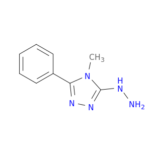 3-hydrazinyl-4-methyl-5-phenyl-4H-1,2,4-triazole