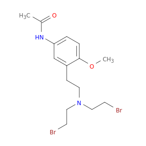 Acetamide,N-[3-[2-[bis(2-bromoethyl)amino]ethyl]-4-methoxyphenyl]-