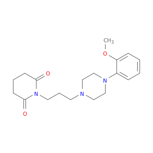 2,6-Piperidinedione, 1-[3-[4-(2-methoxyphenyl)-1-piperazinyl]propyl]-