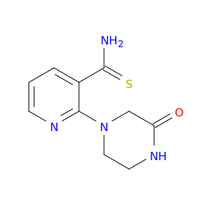 2-(3-Oxopiperazin-1-yl)pyridine-3-carbothioamide