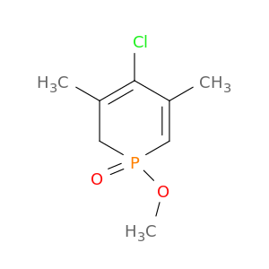 Phosphorin, 4-chloro-1,2-dihydro-1-methoxy-3,5-dimethyl-, 1-oxide