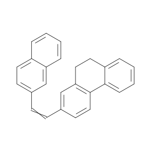Phenanthrene, 9,10-dihydro-2-[2-(2-naphthalenyl)ethenyl]-