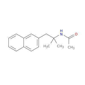 Acetamide, N-[1,1-dimethyl-2-(2-naphthalenyl)ethyl]-