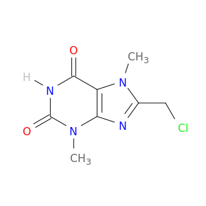 8-(chloromethyl)-3,7-dimethyl-3,7-dihydro-1h-purine-2,6-dione