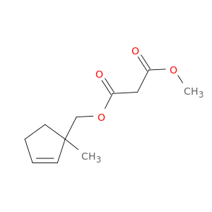Propanedioic acid, methyl (1-methyl-2-cyclopenten-1-yl)methyl ester