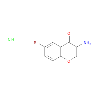 3-Amino-6-bromochroman-4-one hydrochloride