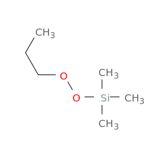 Silane, trimethyl(propyldioxy)-