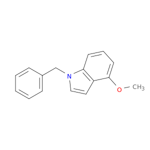1H-Indole, 4-methoxy-1-(phenylmethyl)-