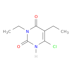 2,4(1H,3H)-Pyrimidinedione, 6-chloro-3,5-diethyl-