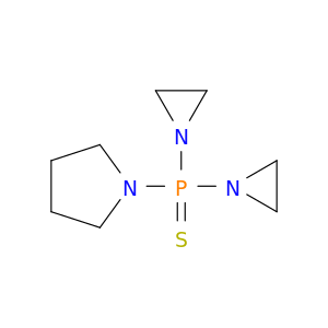 1-[bis(aziridin-1-yl)phosphorothioyl]pyrrolidine