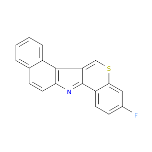 3-fluorobenzo[e]thiochromeno[4,3-b]indole