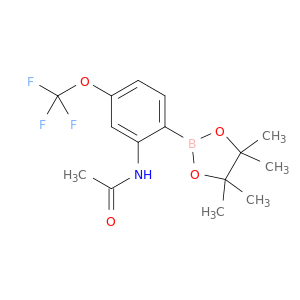N-(2-(4,4,5,5-Tetramethyl-1,3,2-dioxaborolan-2-yl)-5-(trifluoromethoxy)phenyl)acetamide
