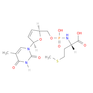 N-(2',3'-DIDEHYDRO-3'-DEOXY-5'-THYMIDYLYL)-L-METHIONINE