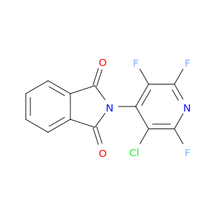1H-Isoindole-1,3(2H)-dione, 2-(3-chloro-2,5,6-trifluoro-4-pyridinyl)-