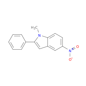 1H-Indole, 1-methyl-5-nitro-2-phenyl-
