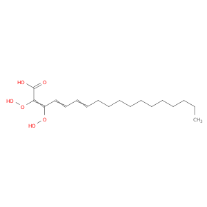 Octadecatrienoic acid, bis(hydroperoxy)-