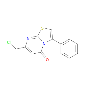 7-(氯甲基)-3-苯基-5H-[1,3]噻唑并[3,2-A]嘧啶-5-酮