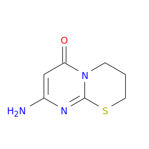 2H,6H-Pyrimido[2,1-b][1,3]thiazin-6-one, 8-amino-3,4-dihydro-