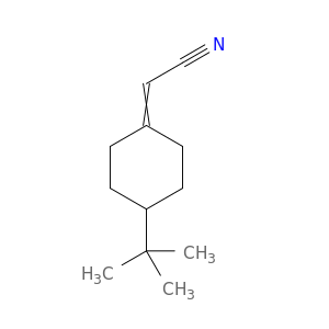 Acetonitrile, [4-(1,1-dimethylethyl)cyclohexylidene]-