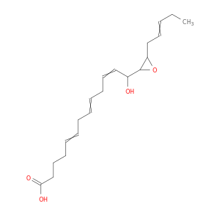 5,8,11-Tridecatrienoic acid, 13-hydroxy-13-[3-(2-pentenyl)oxiranyl]-