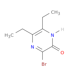 3-Bromo-5,6-diethyl-1,2-dihydropyrazin-2-one