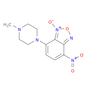 4-(4-甲基-1-哌嗪基)-7-硝基-2,1,3-苯并二唑 3-氧化物