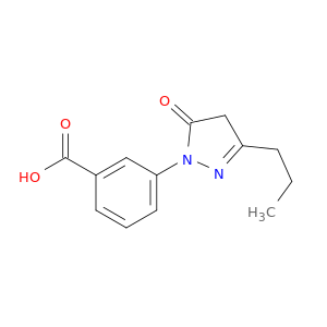 3-(5-Oxo-3-propyl-4,5-dihydro-1H-pyrazol-1-yl)benzoic acid