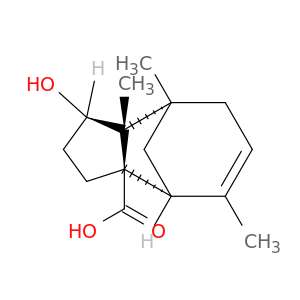 4,8-Methanoazulene-3a(1H)-carboxylicacid, 2,3,4,7,8,8a-hexahydro-1-hydroxy-5,8,8a-trimethyl-, (1R,3aR,4R,8R,8aR)-