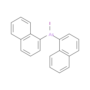 Arsinous iodide,di-1-naphthalenyl- (9CI)