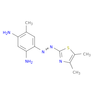 1,3-Benzenediamine, 4-[(4,5-dimethyl-2-thiazolyl)azo]-6-methyl-
