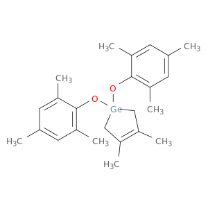 1H-Germole, 2,5-dihydro-3,4-dimethyl-1,1-bis(2,4,6-trimethylphenoxy)-