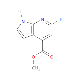 甲基6-氟-1H-吡咯[2,3-B]吡啶-4-羧酸盐