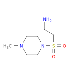 Ethanamine,2-[(4-methyl-1-piperazinyl)sulfonyl]-