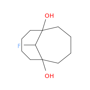 Bicyclo[4.4.1]undecane-1,6-diol, 11-fluoro-