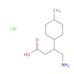 4-Amino-3-(4-methylcyclohexyl)butanoic Acid Hydrochloride
