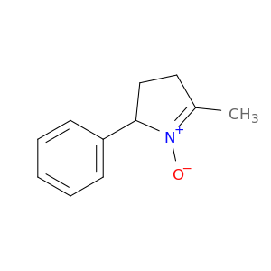 2H-Pyrrole, 3,4-dihydro-5-methyl-2-phenyl-, 1-oxide