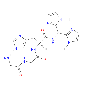 L-Histidinamide, glycylglycyl-N-(di-1H-imidazol-2-ylmethyl)-