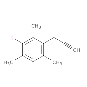 2-Iodo-1,3,5-trimethyl-4-(prop-2-yn-1-yl)benzene