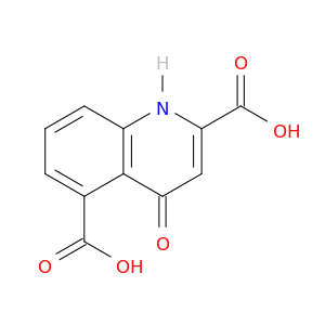 2,5-Quinolinedicarboxylic acid, 1,4-dihydro-4-oxo-