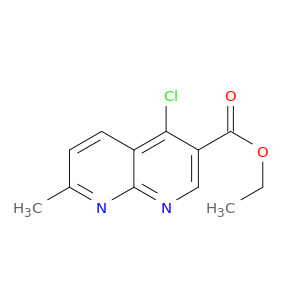 4-氯-7-甲基-1,8-萘啶-3-羧酸乙酯