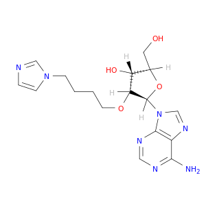 Adenosine, 2'-O-[4-(1H-imidazol-1-yl)butyl]-