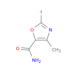 2-Iodo-4-methyloxazole-5-carboxamide