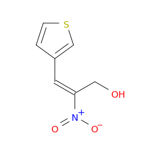 2-Propen-1-ol, 2-nitro-3-(3-thienyl)-, (2E)-