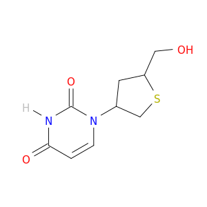 L-threo-Pentitol,1,2,3,4-tetradeoxy-2-(3,4-dihydro-2,4-dioxo-1(2H)-pyrimidinyl)-1,4-epithio-