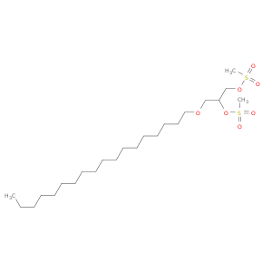 3-(octadecyloxy)propane-1,2-diyl dimethanesulfonate