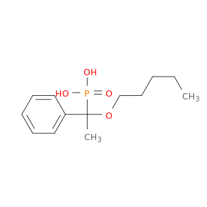 Phosphonic acid, [1-(pentyloxy)-1-phenylethyl]-