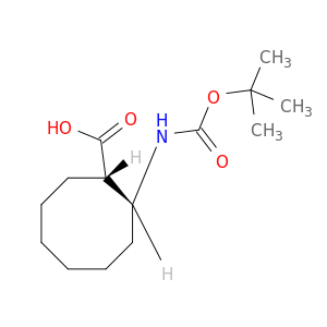 顺-2-叔丁氧基羰基氨基-环辛烷羧酸
