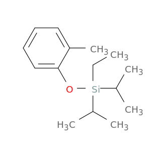 Silane, ethylbis(1-methylethyl)(2-methylphenoxy)-