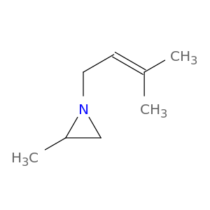Aziridine,2-methyl-1-(3-methyl-2-buten-1-yl)-